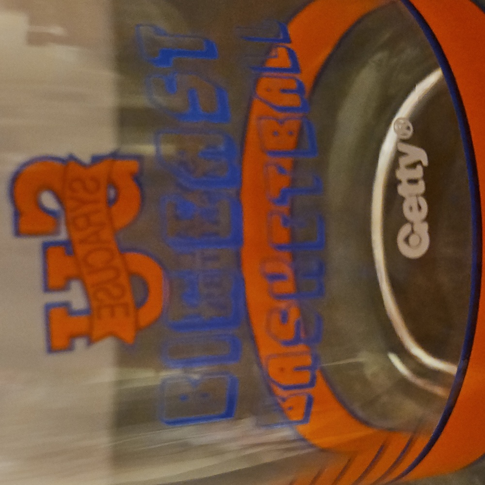 Syracuse University Vintage 80s Big East Basketball Glass Tumbler - Picture 4 of 6